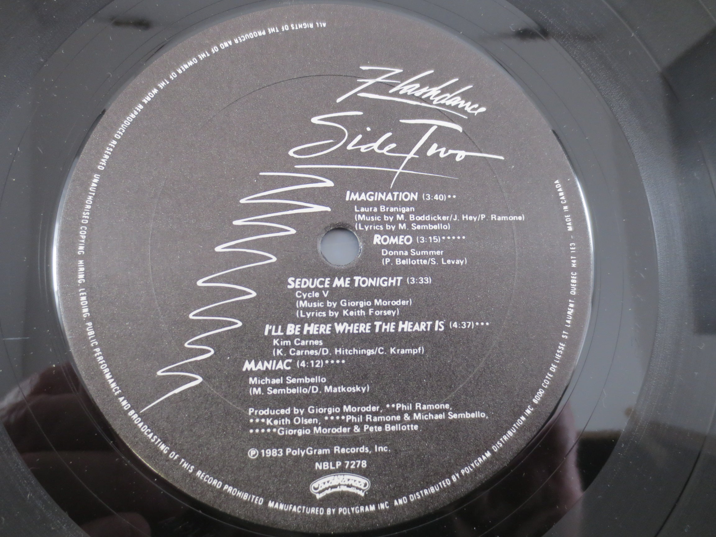 Flashdance – Original Soundtrack (1983) Vinyl LP