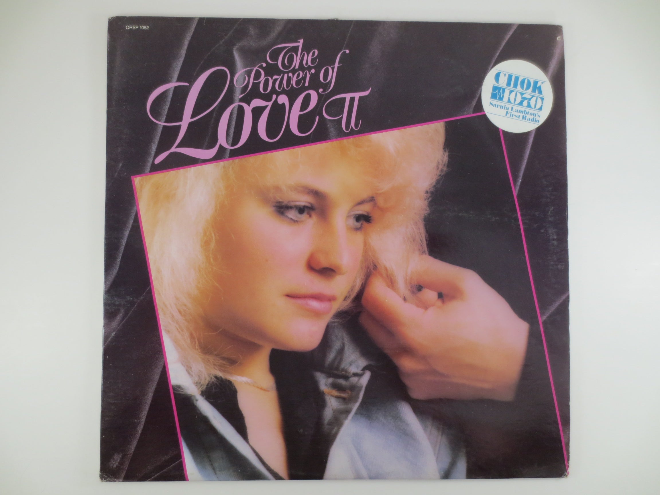 The POWER of Love II: Radio CHOK 1070 Promo Album, 1987 Record, Vintage Lp