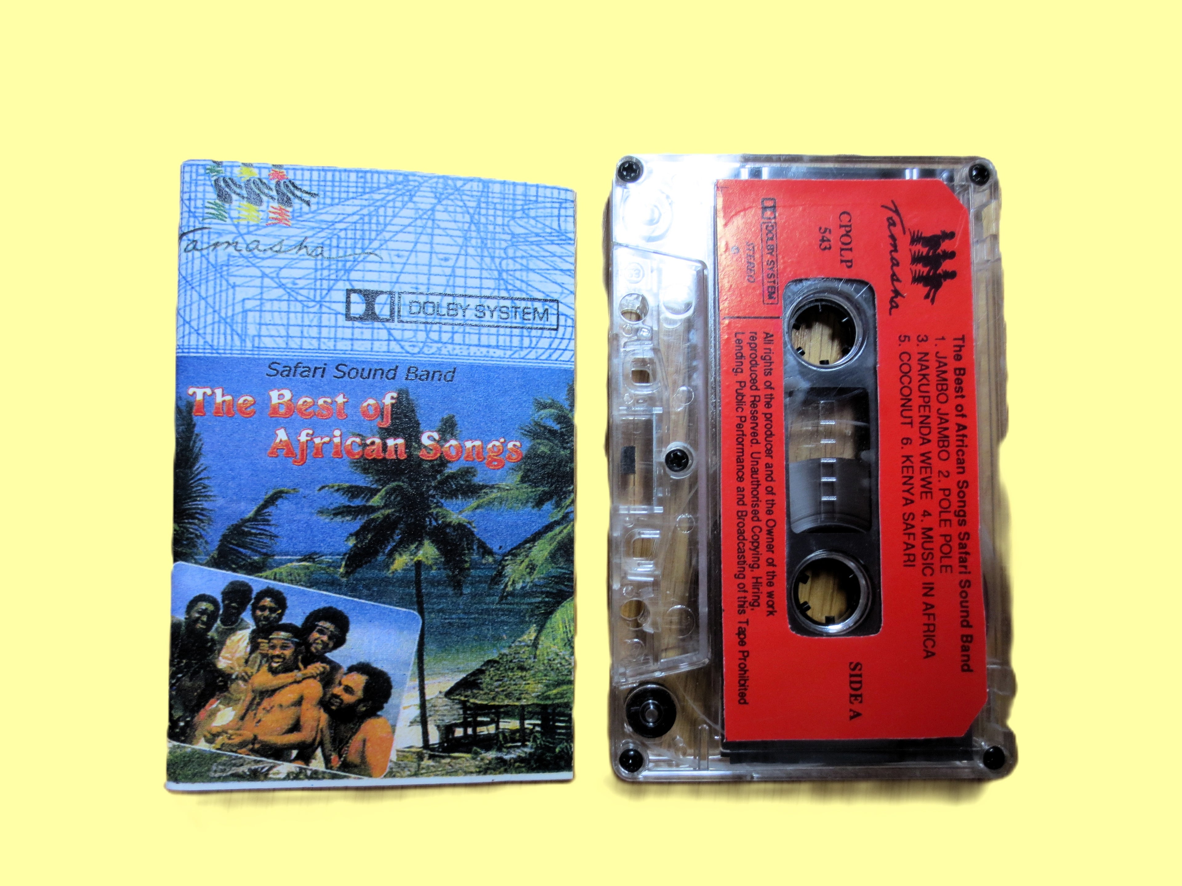 Safari Sound Band – The Best of African Songs (1984) Cassette