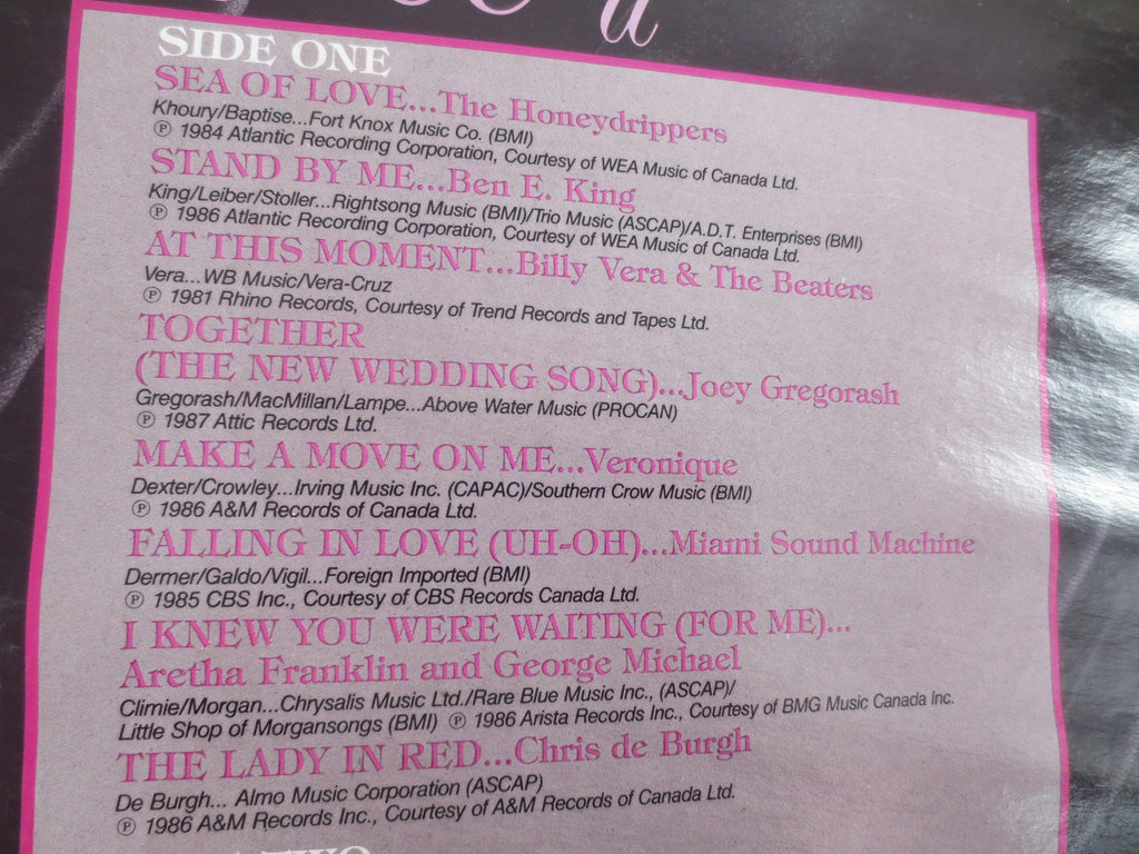The POWER of Love II: Radio CHOK 1070 Promo Album, 1987 Record, Vintage Lp
