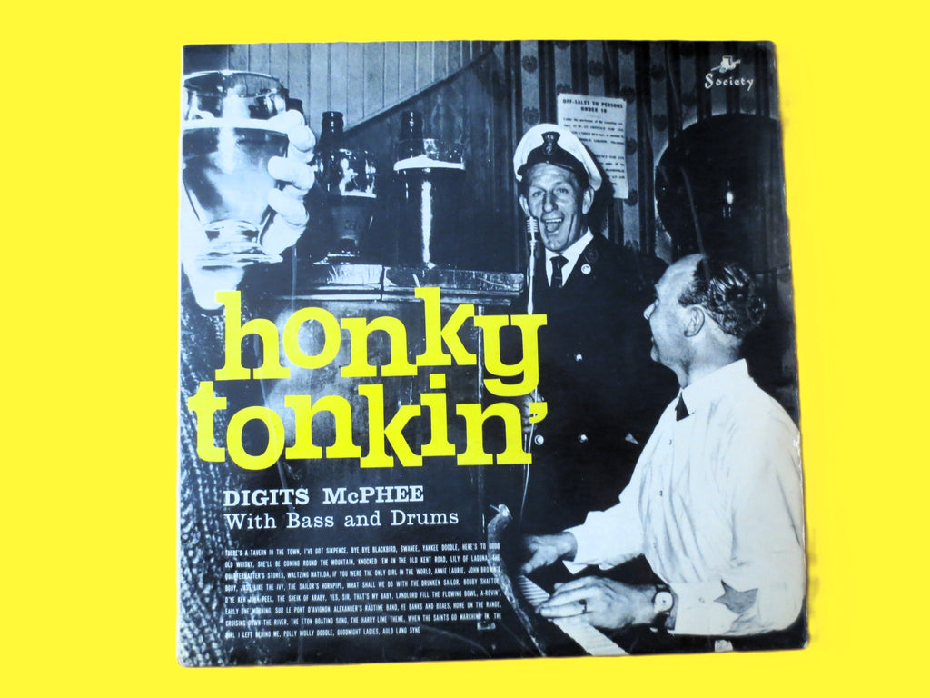 Digits McPhee – Honky Tonkin' with Digits McPhee (1963) Vinyl LP