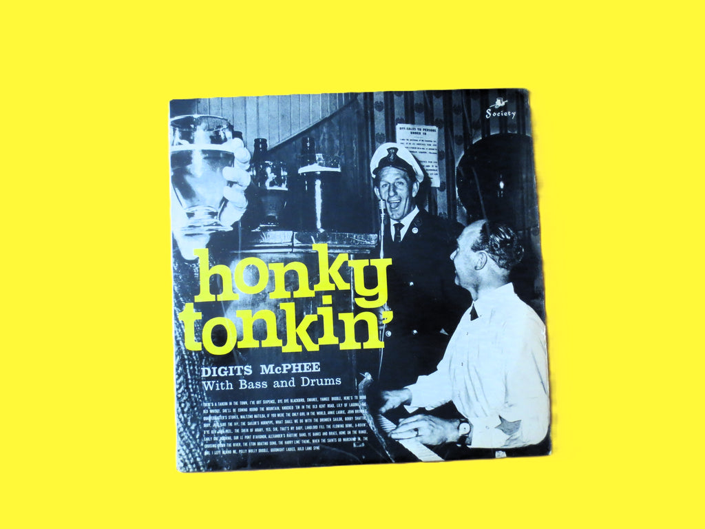 Digits McPhee – Honky Tonkin' with Digits McPhee (1963) Vinyl LP