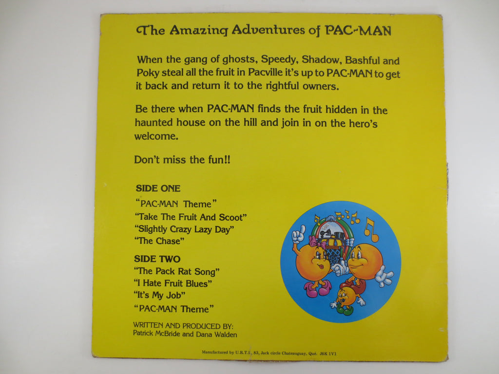 Pac-Man – The Amazing Adventures of Pac-Man (1982) Vinyl LP