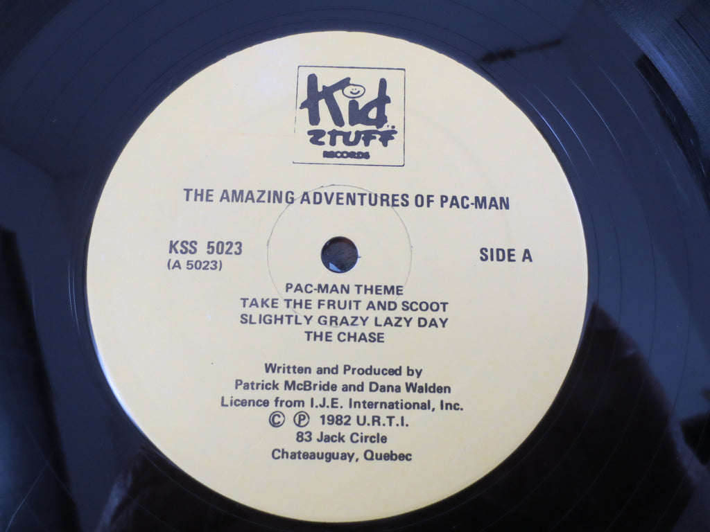 Pac-Man – The Amazing Adventures of Pac-Man (1982) Vinyl LP