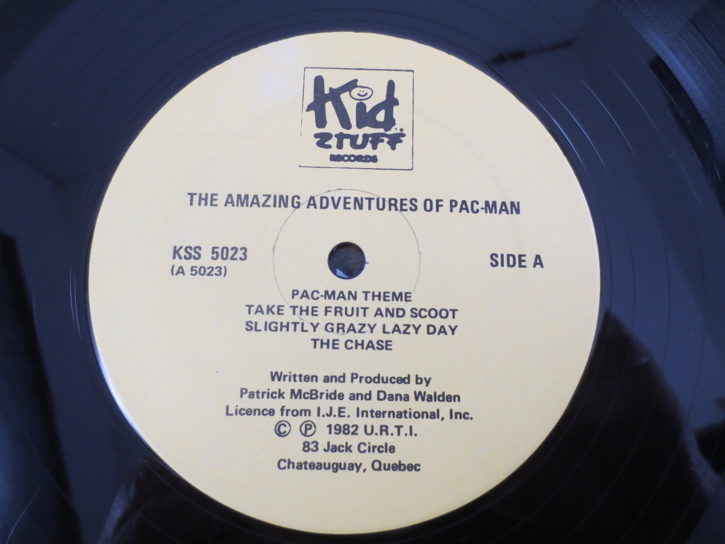 Pac-Man – The Amazing Adventures of Pac-Man (1982) Vinyl LP