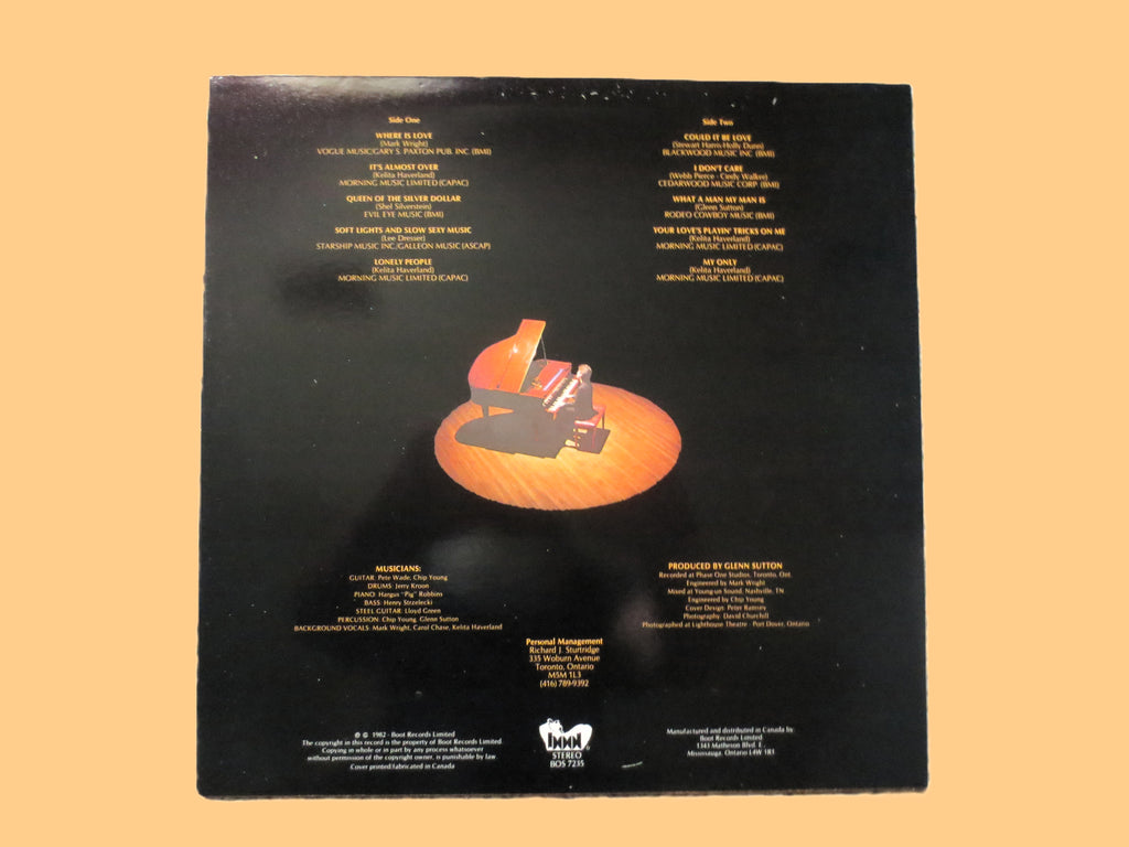 Kelita Haverland – Kelita (1983) Vinyl LP
