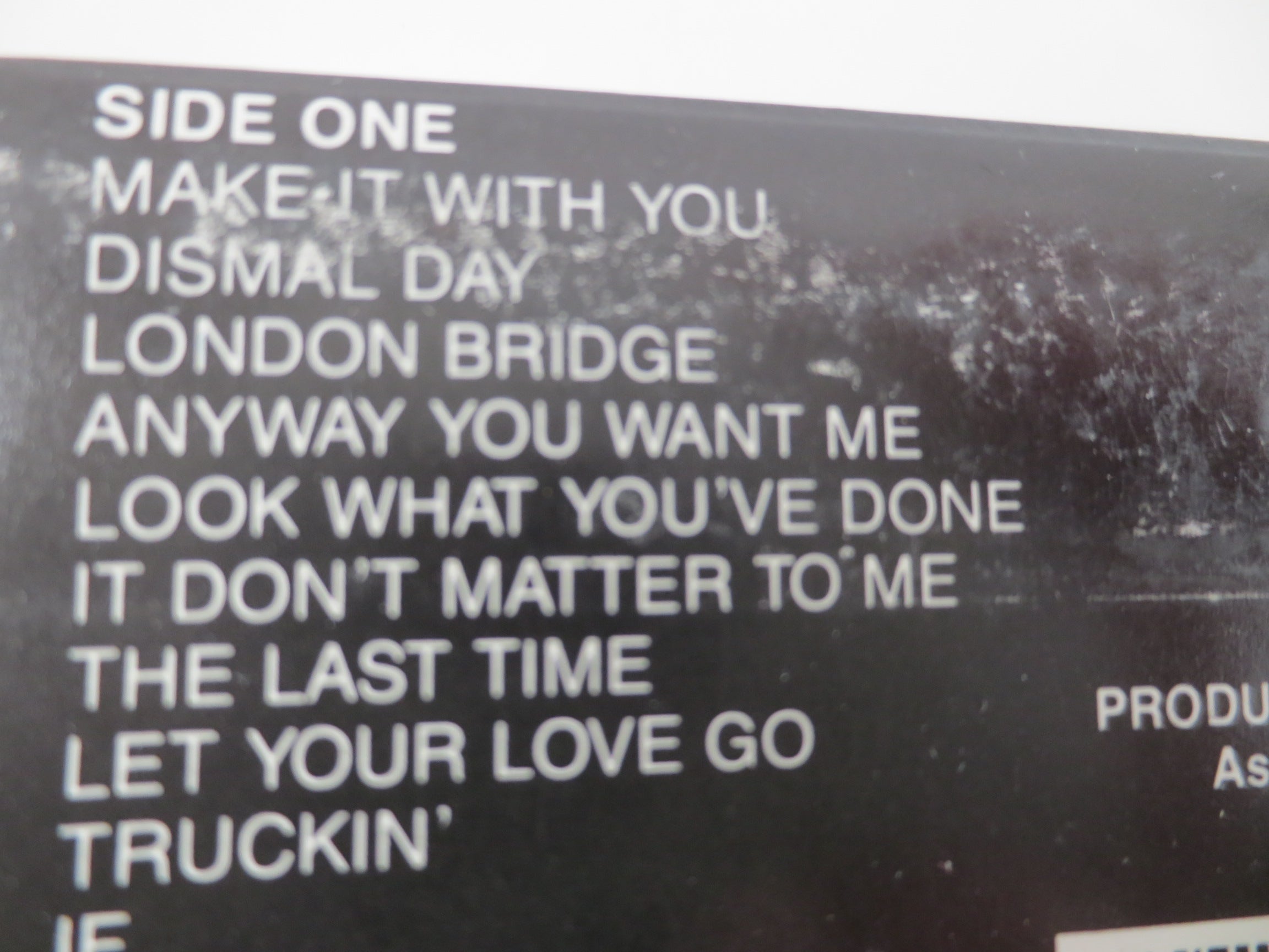 Bread – Anthology (1985) Cassette