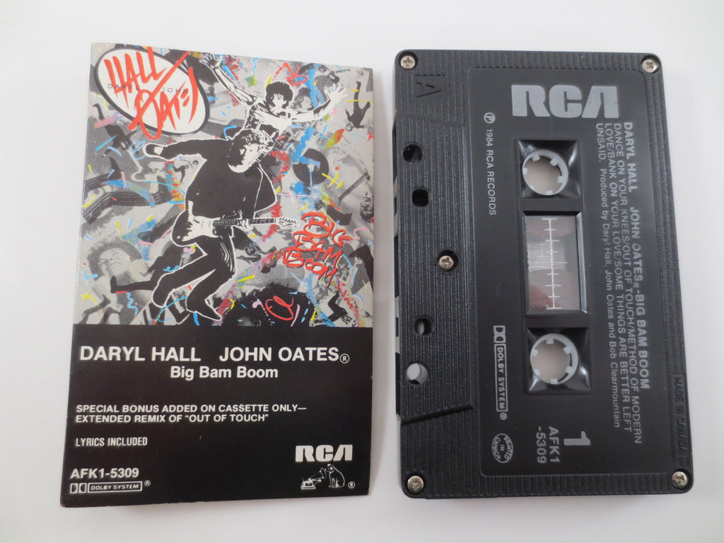 Hall & Oates – Big Bam Boom (1984) Cassette