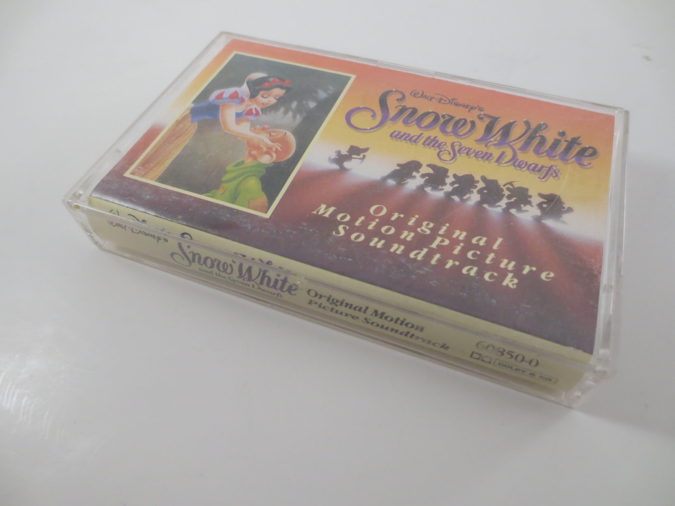 SNOW WHITE, Disney Music, 1993 Cassette Tape, Vinyl Lp