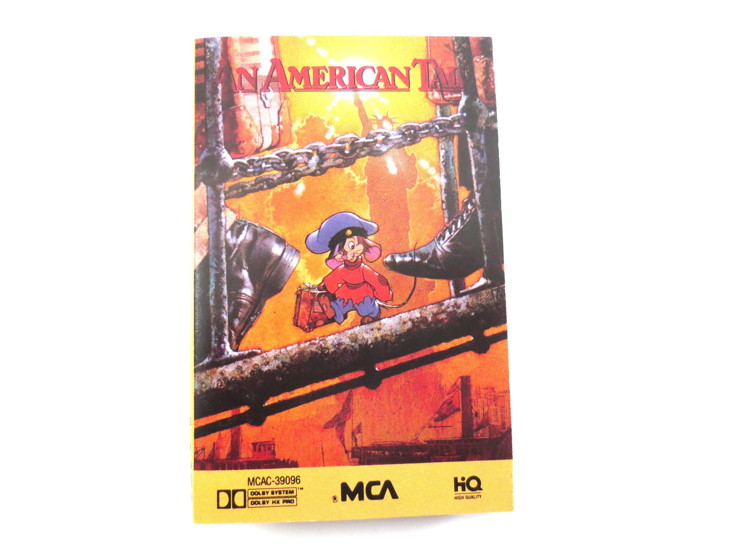 An AMERICAN TAIL, SOUNDTRACK, American Tail Tape, Children's Tape, Kids Tape, Children's Cassette, Kids Songs, Cassette Tape, 1986 Cassette