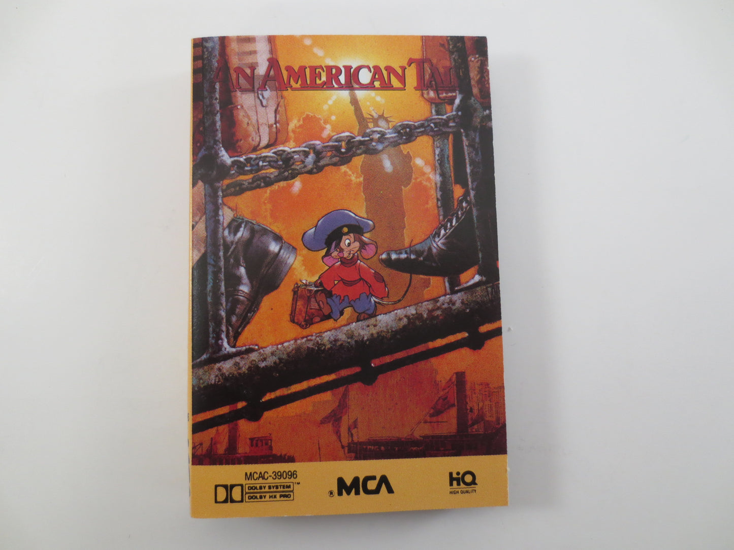 An AMERICAN TAIL, SOUNDTRACK, American Tail Tape, Children's Tape, Kids Tape, Children's Cassette, Kids Songs, Cassette Tape, 1986 Cassette