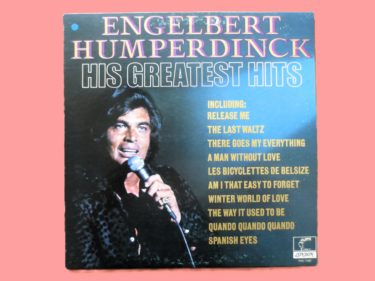 Engelbert Humperdinck – His Greatest Hits (1974) Vinyl LP