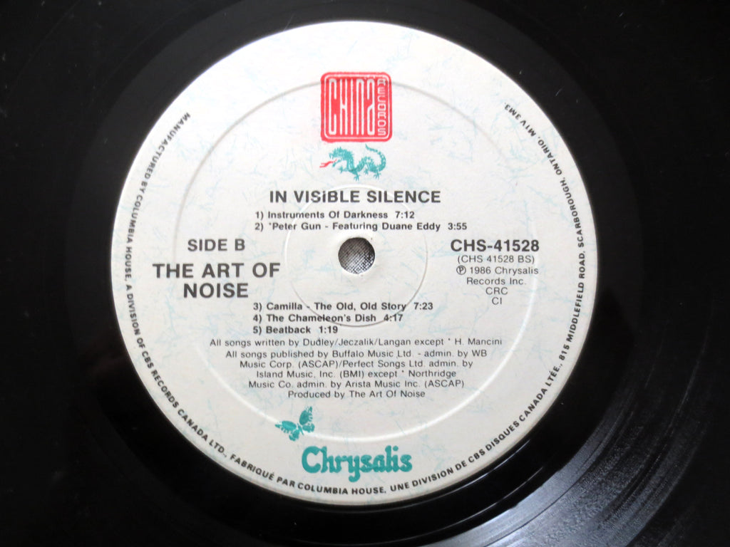 The Art of Noise – In Visible Silence (1986) Vinyl LP