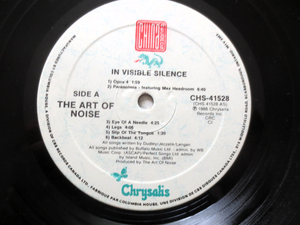The Art of Noise – In Visible Silence (1986) Vinyl LP