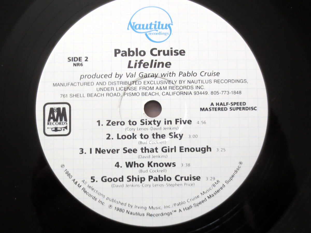 Pablo Cruise – Lifeline (1980) Vinyl LP