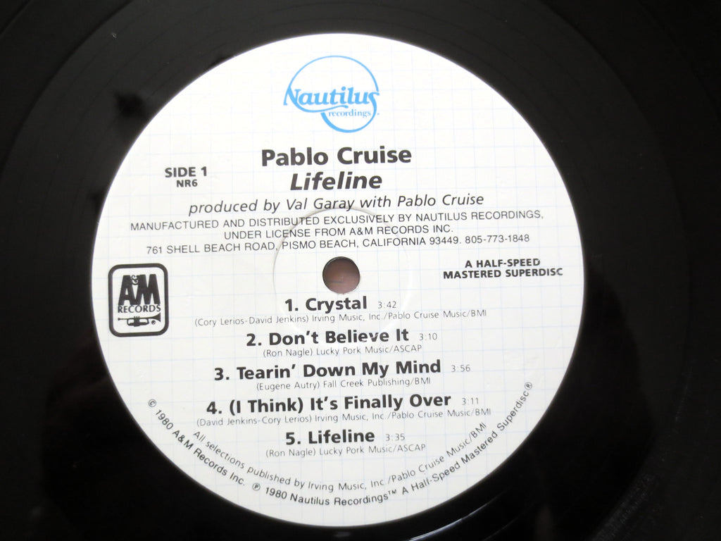 Pablo Cruise – Lifeline (1980) Vinyl LP