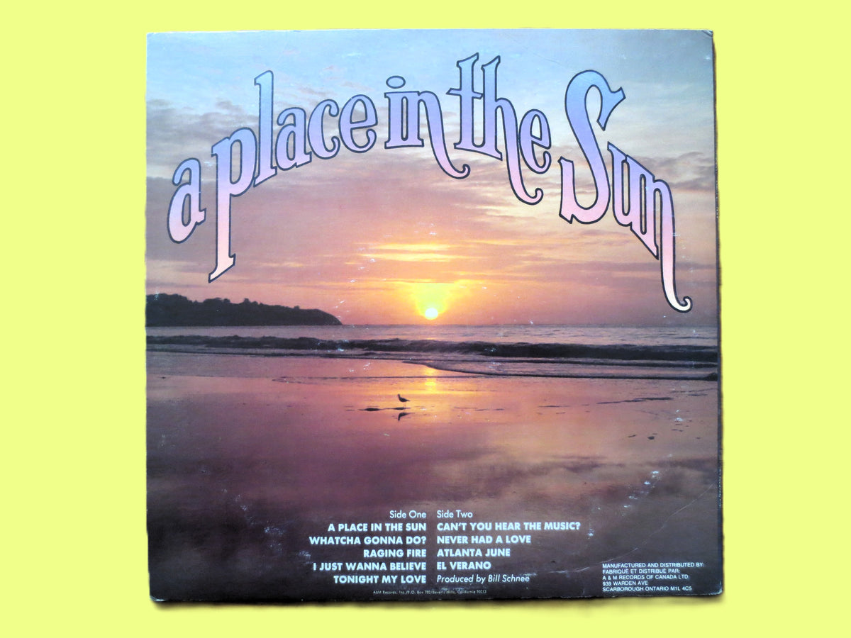 Pablo Cruise – A Place in the Sun (1977) Vinyl LP