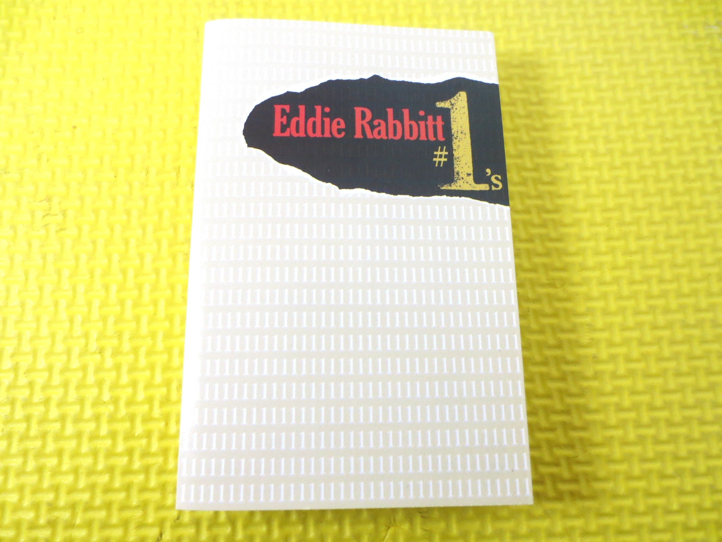 EDDIE RABBITT, Number 1's, 1985 Cassette Tape, Vintage Cassette