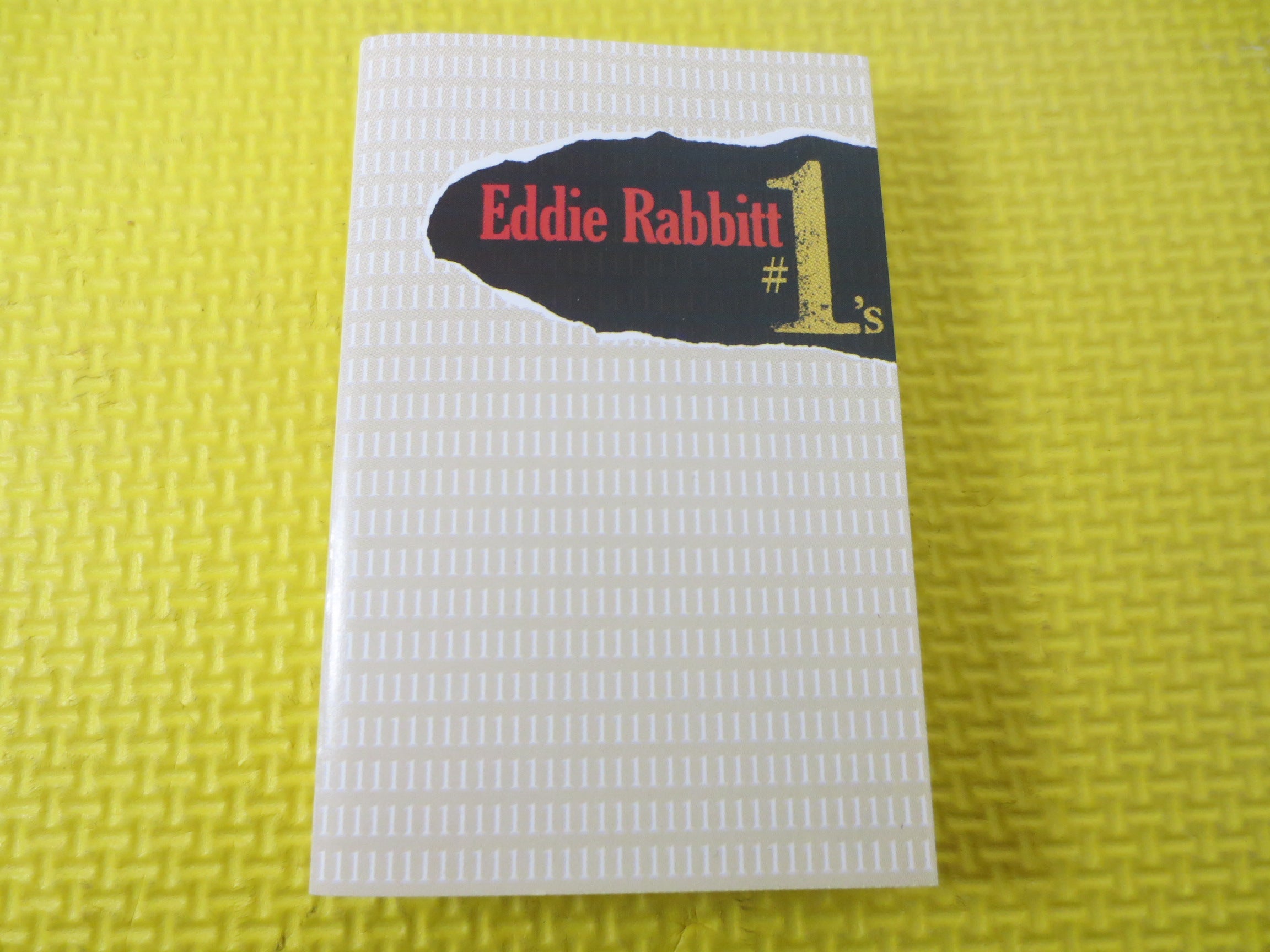 EDDIE RABBITT, Number 1's, 1985 Cassette Tape, Vintage Cassette