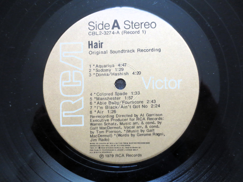 Hair – Original Soundtrack (1979) Vinyl LP, 2 Discs