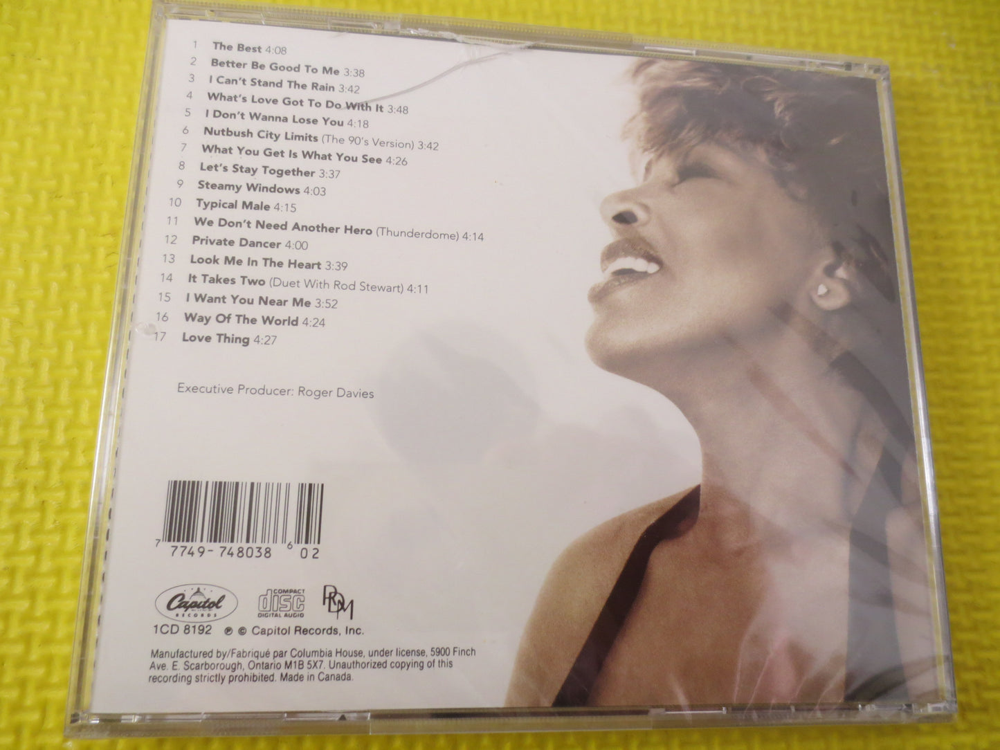 TINA TURNER, Factory SEALED, Simply the Best, Tina Turner Lp, Rock Cd, Classic Rock Cd, Cd Music, Disco Cd, Vintage Cds, 1991 Compact Disc