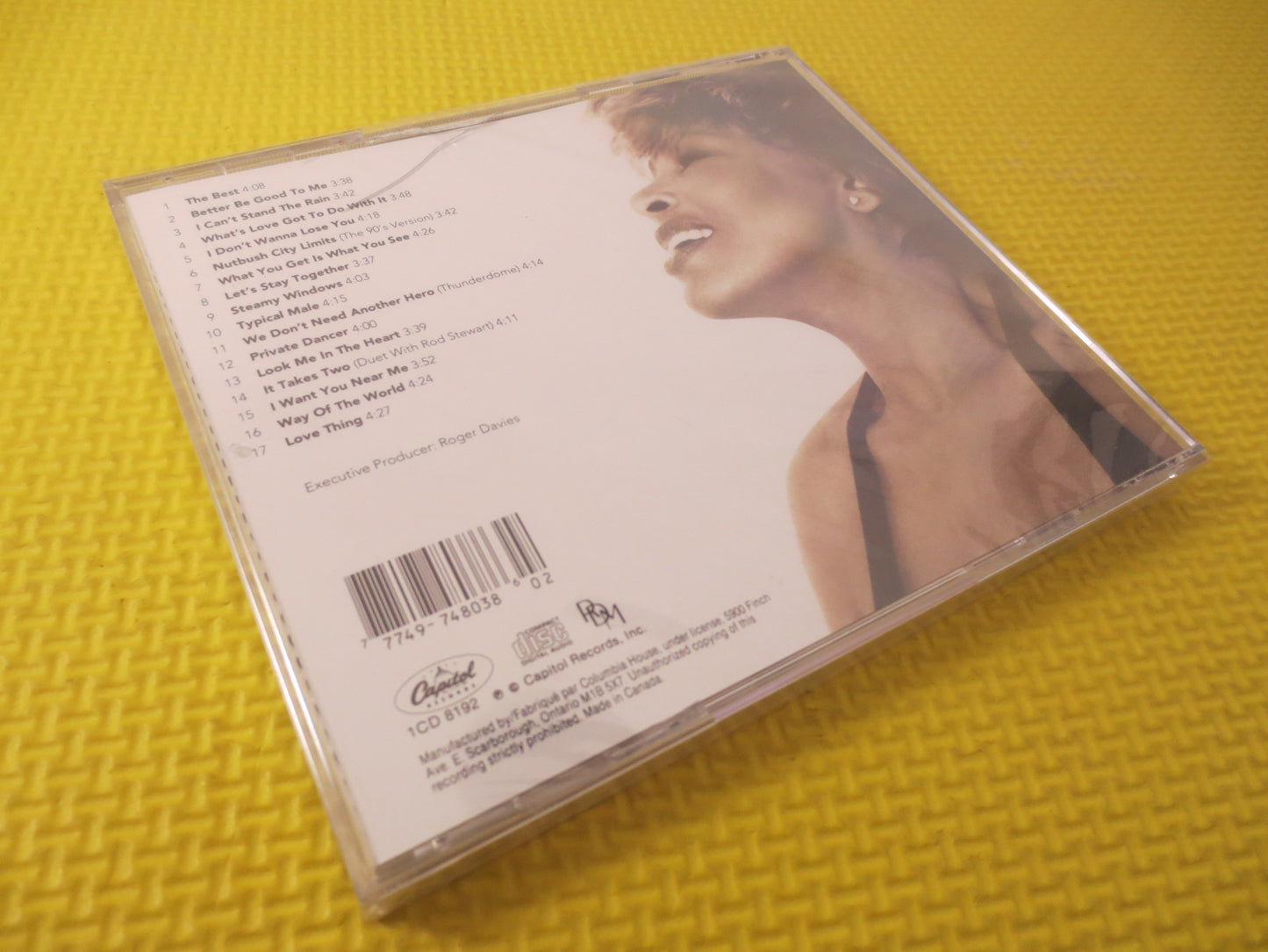 TINA TURNER, Factory SEALED, Simply the Best, Tina Turner Lp, Rock Cd, Classic Rock Cd, Cd Music, Disco Cd, Vintage Cds, 1991 Compact Disc