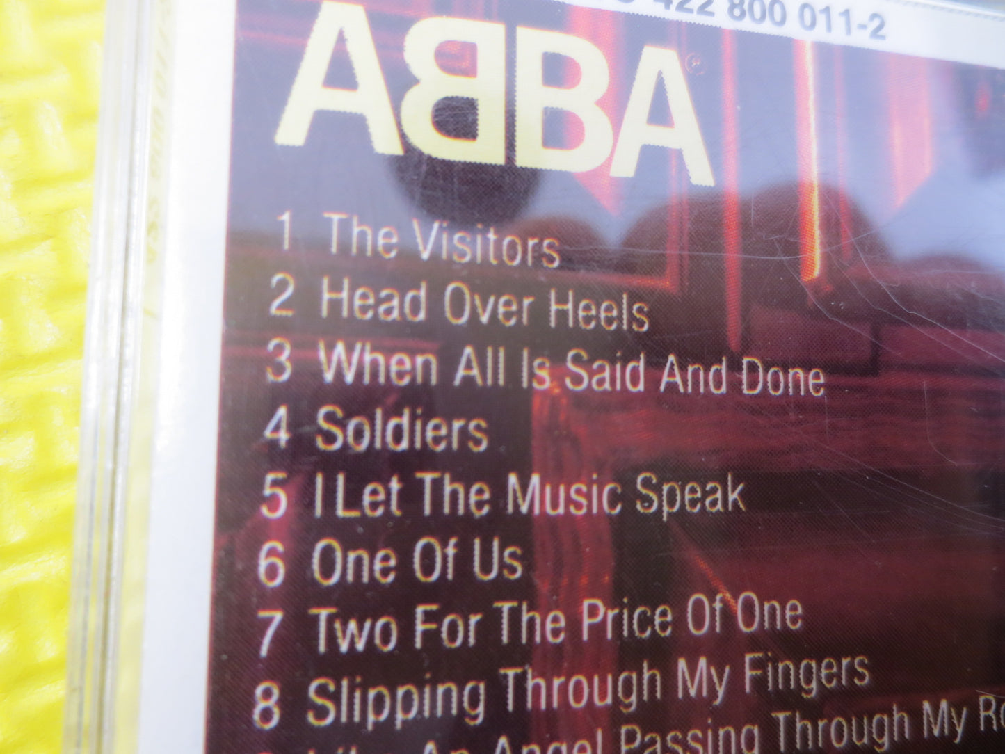 ABBA, The VISITORS, ABBA Cd, Abba Music, Abba Hits Cd, Abba Songs, Pop Music Cd, Pop Cd, Abba Album, Disco, Vintage Cds, 1985 Compact Discs