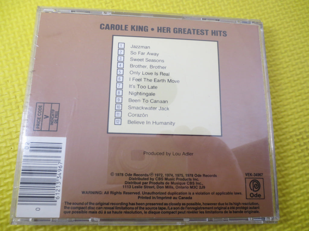 Carole King – Songs of Long Ago (1985) CD