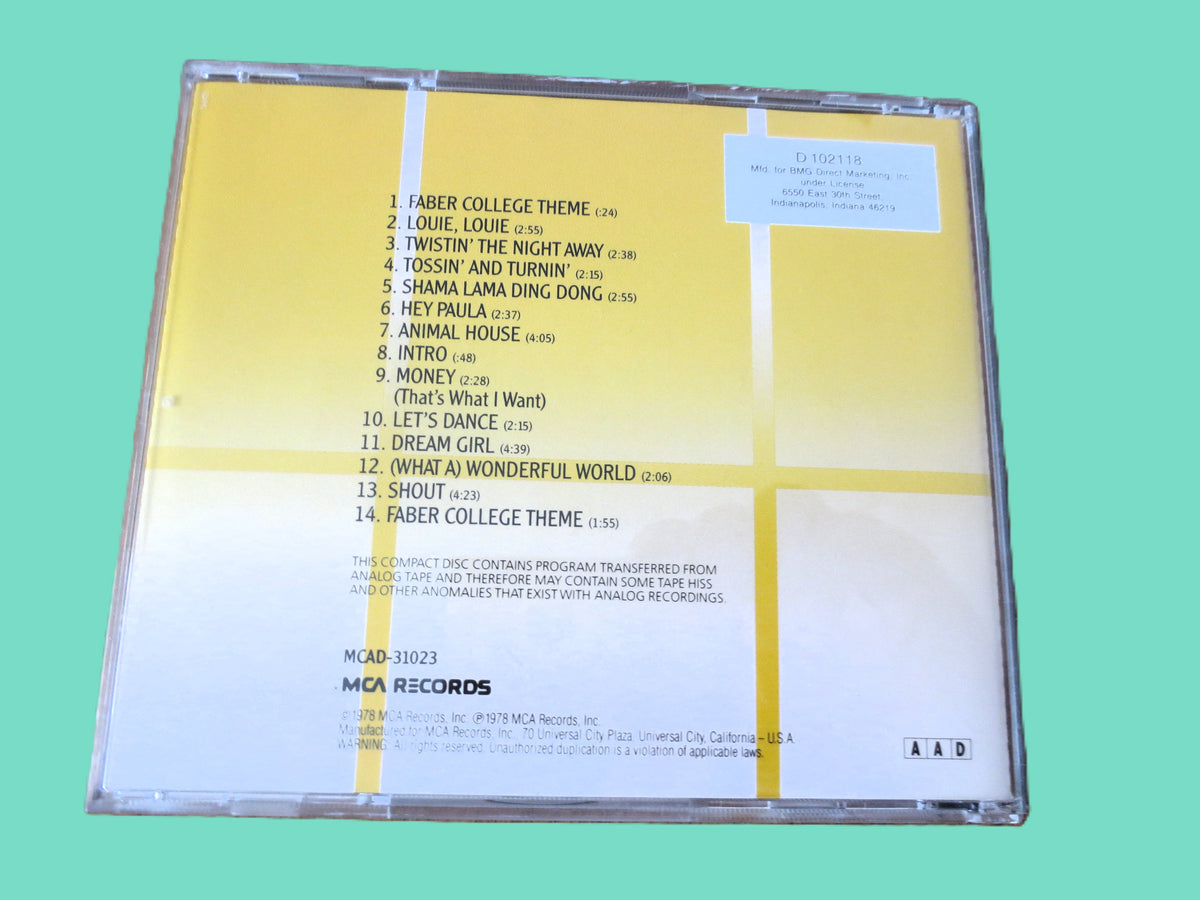 Various Artists – Animal House: Original Motion Picture Soundtrack (1978) CD