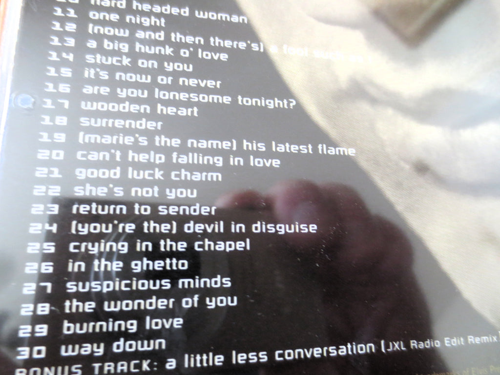 Elvis Presley – 30 #1 Hits (2002) CD
