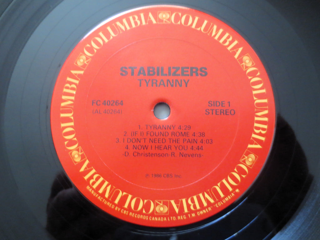Stabilizers – Tyranny (1986) Vinyl LP