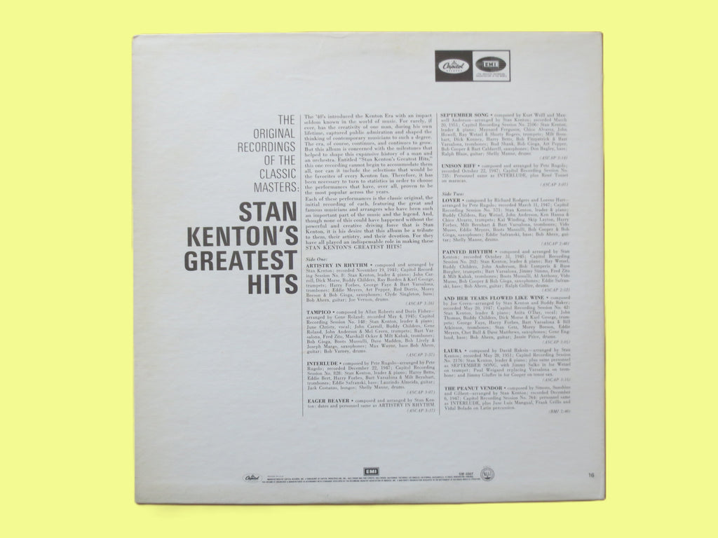 Stan Kenton – Greatest Hits (1975) Vinyl LP