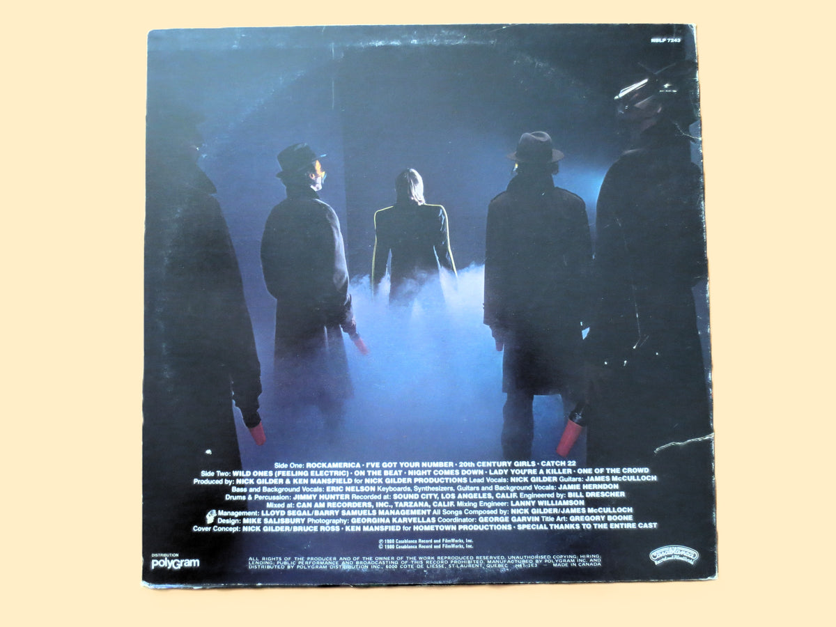 Nick Gilder – Rock America (1980) Vinyl LP