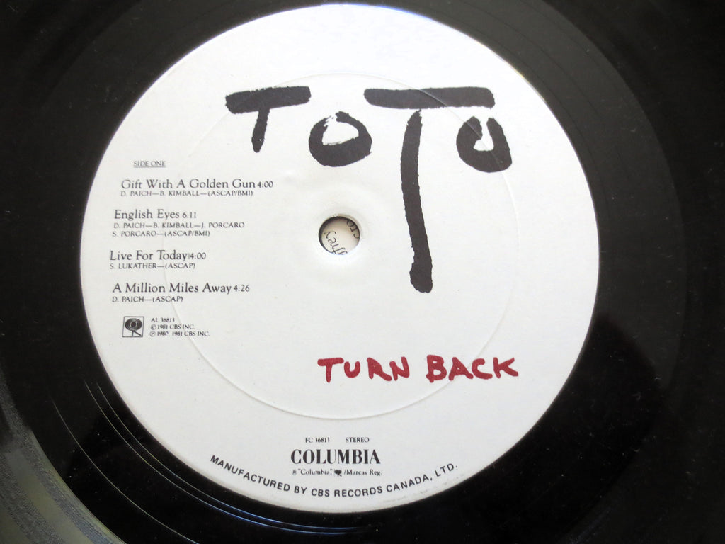 Toto – Turn Back (1981) Vinyl LP