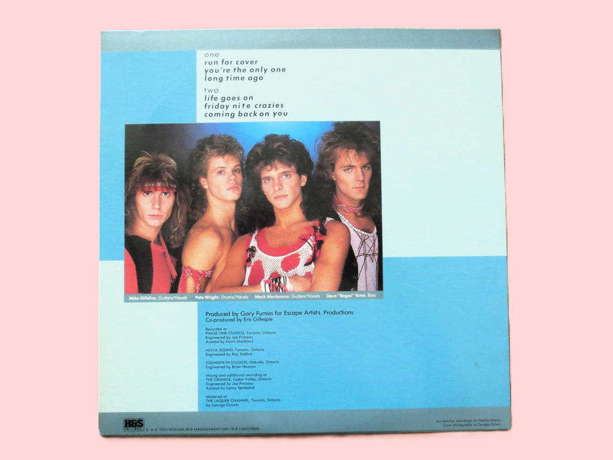 Vigilants – Run for Cover (1984) Vinyl LP