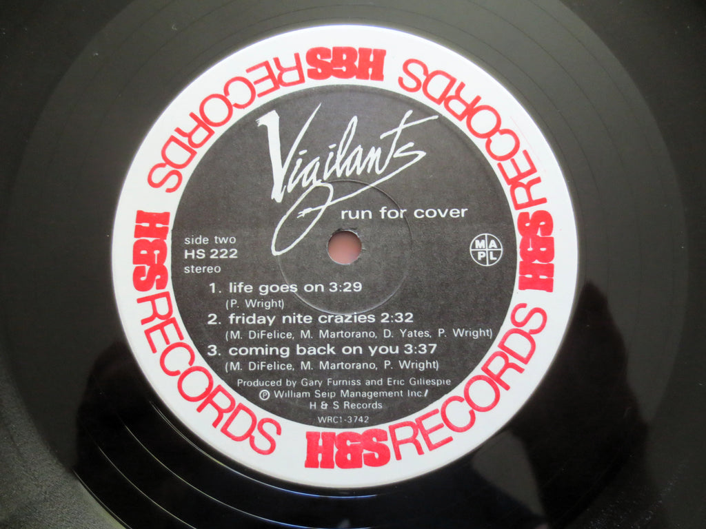 Vigilants – Run for Cover (1984) Vinyl LP