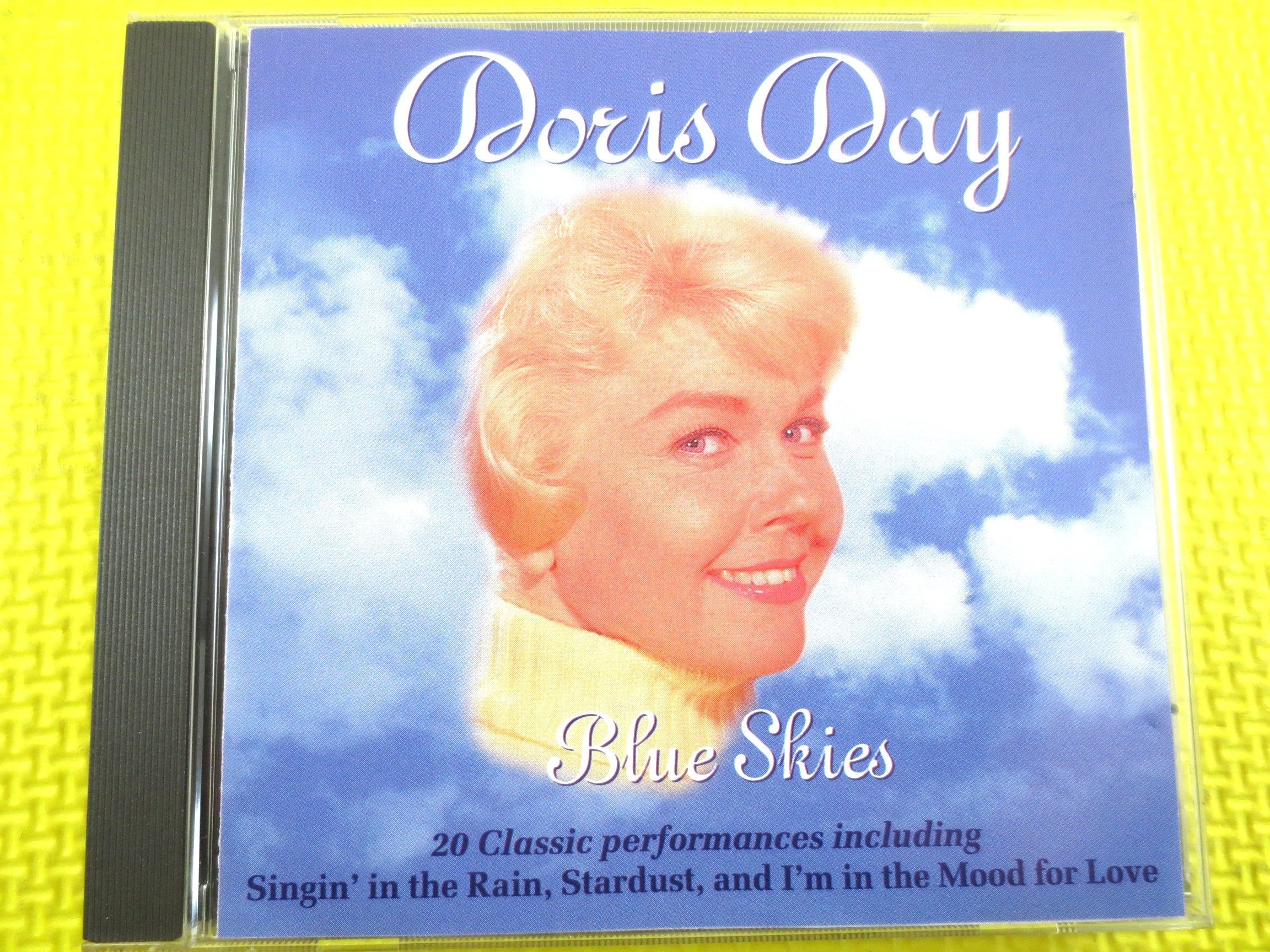 DORIS DAY, BLUE Skies, Jazz Music, 1985 Compact Disc, Vintage Cd