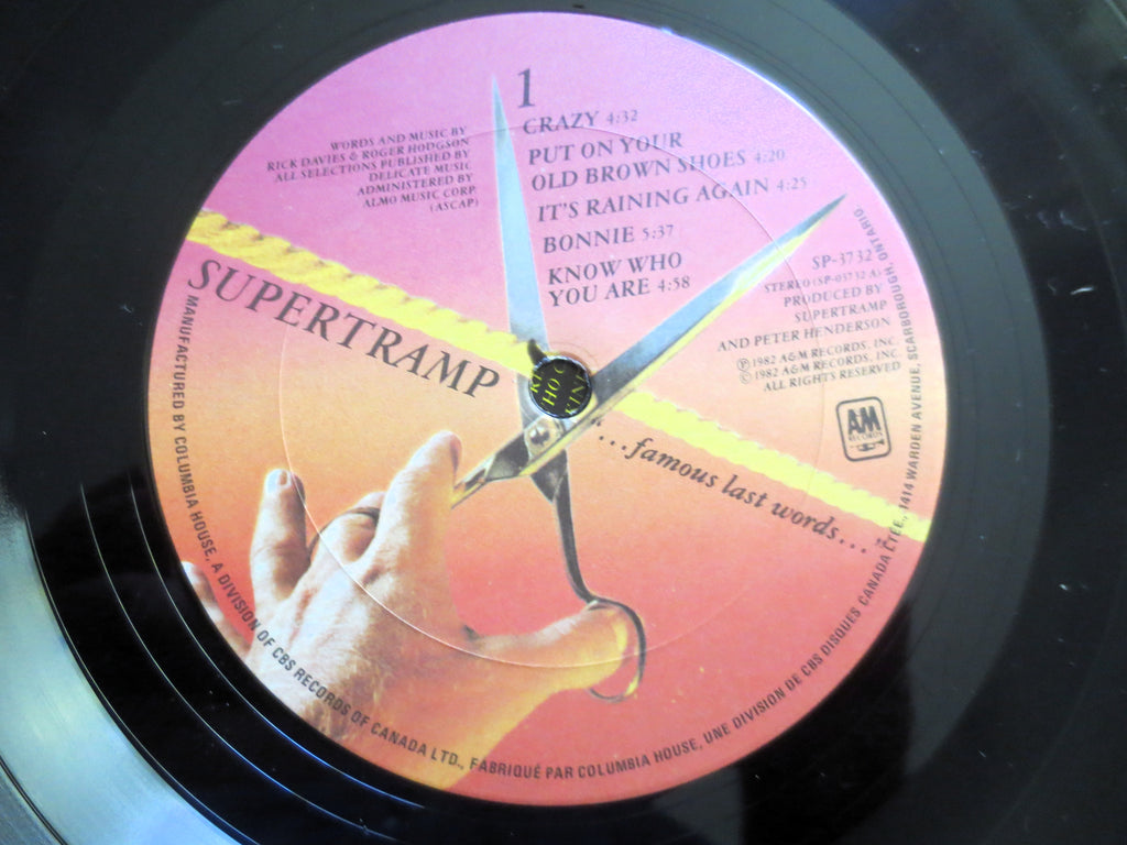 Supertramp – …Famous Last Words… (1982) Vinyl LP