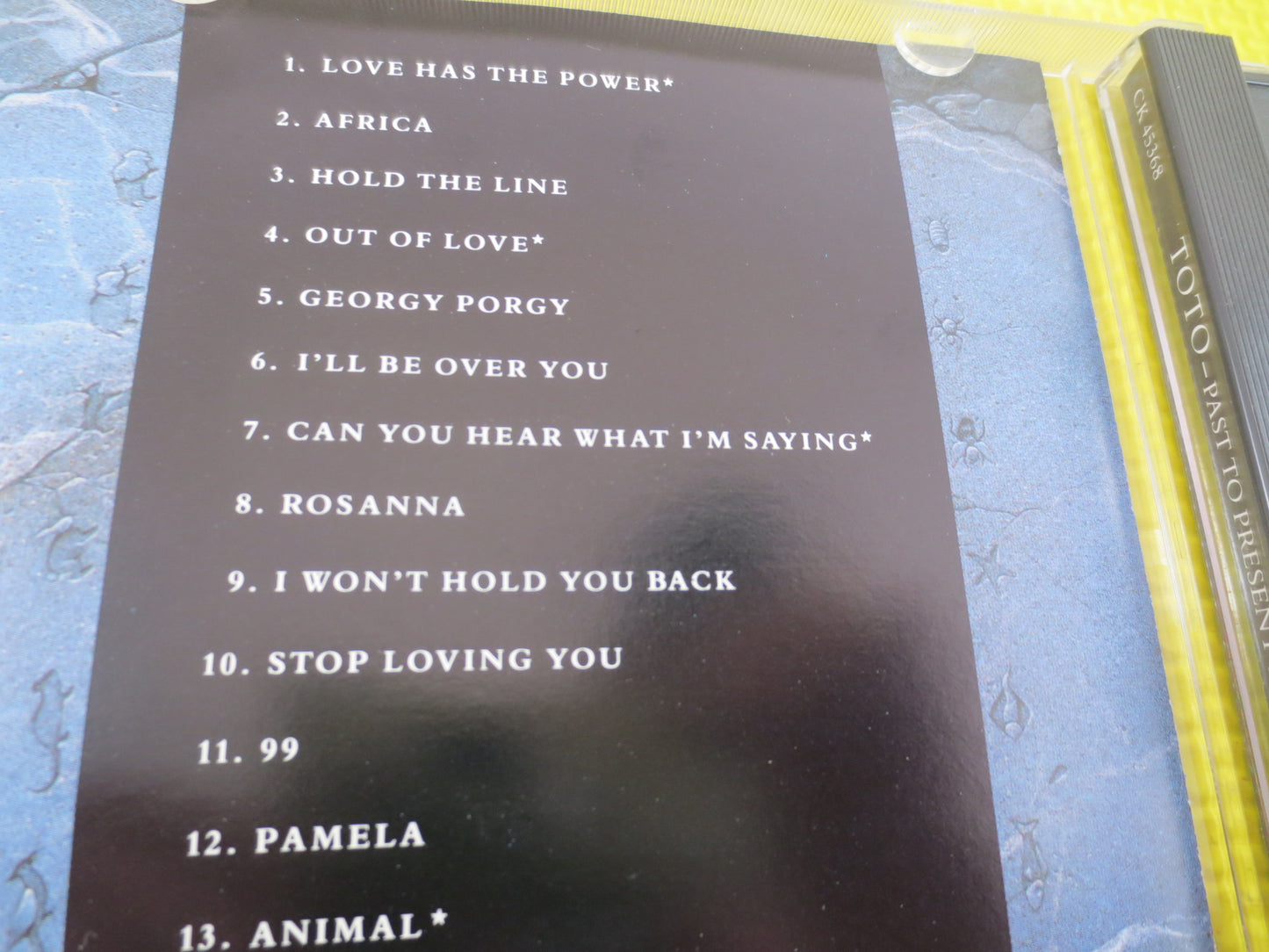 TOTO, GREATEST Hits, TOTO Cd, Toto Greatest Hits Cd, Rock Cd, Toto Hits, Toto Songs, Toto Album Toto Music, Vintage Cd's, 1990 Compact Discs