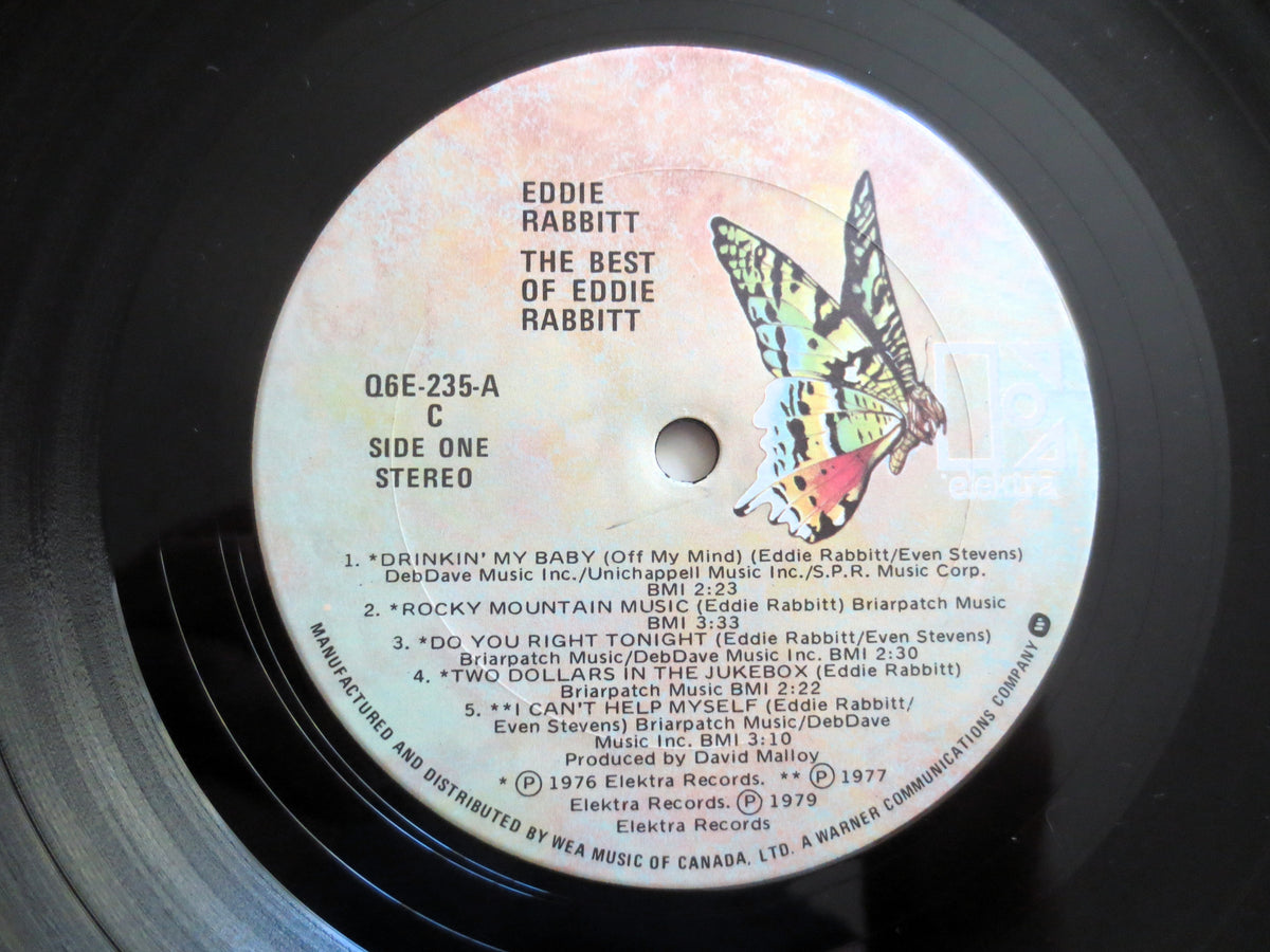 Eddie Rabbitt – The Best of Eddie Rabbitt (1979) Vinyl LP