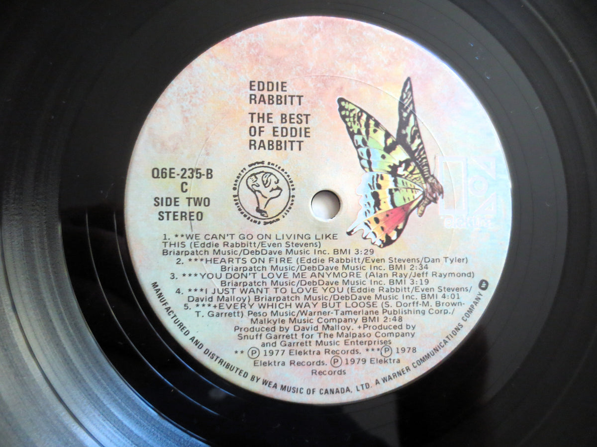 Eddie Rabbitt – The Best of Eddie Rabbitt (1979) Vinyl LP