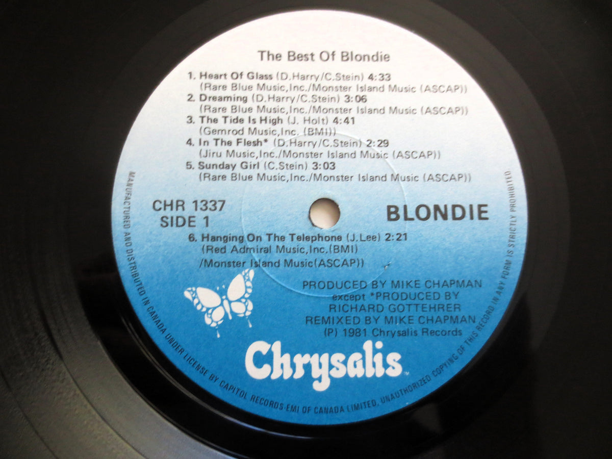 Blondie – The Best of Blondie (1981) Vinyl LP