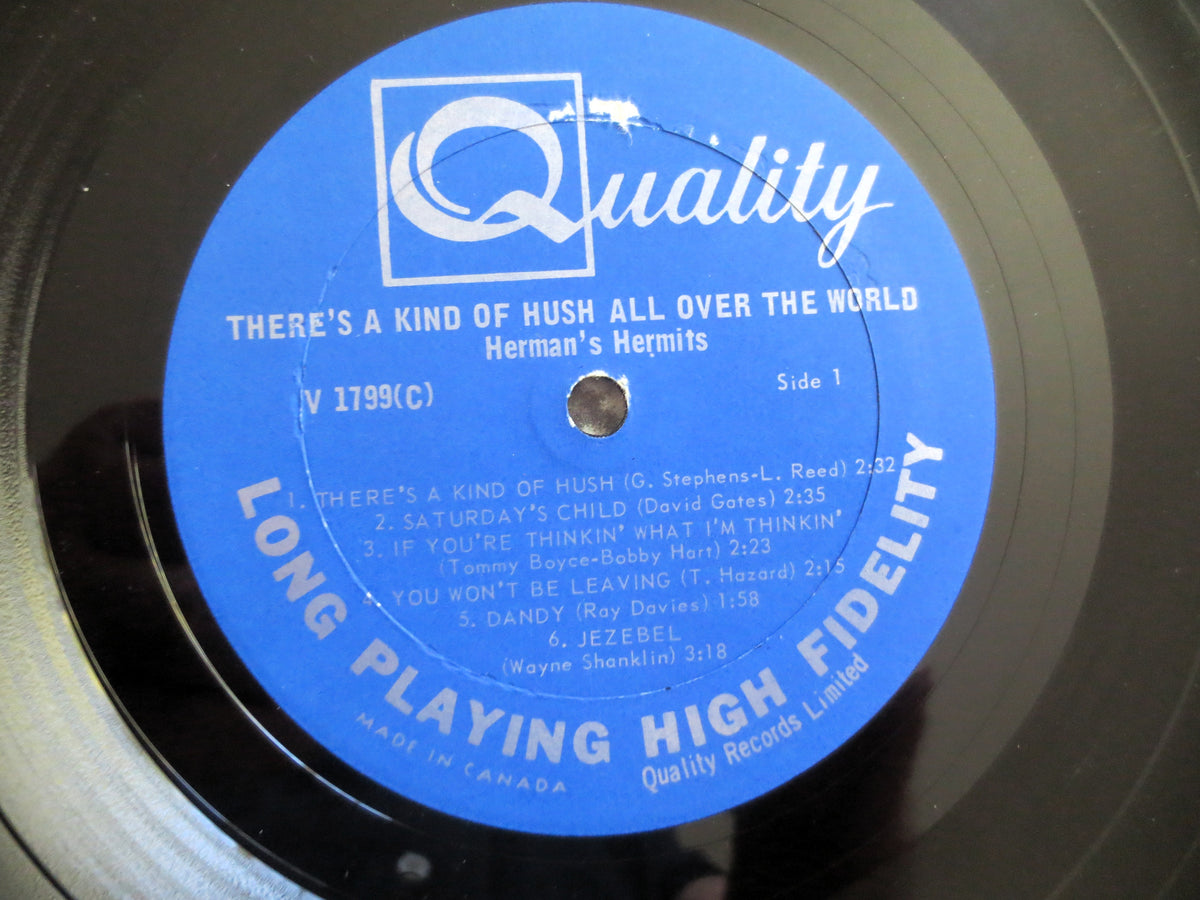 Herman's Hermits – There's a Kind of Hush All Over the World (1967) Vinyl LP