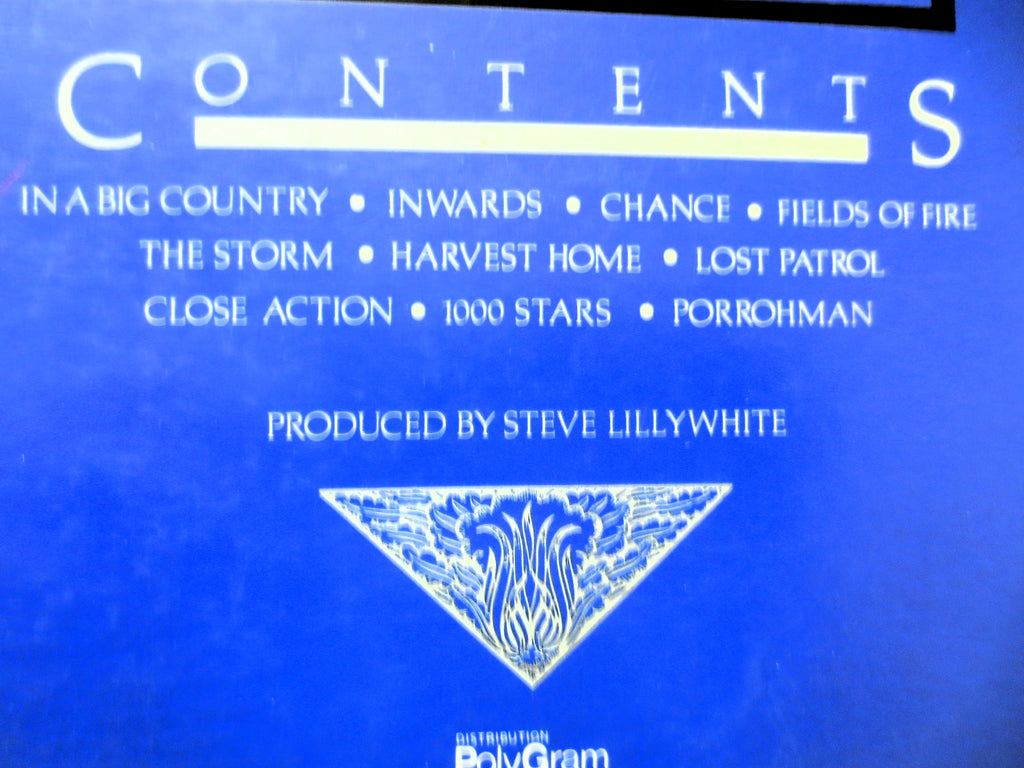 Big Country – The Crossing (1983) Vinyl LP
