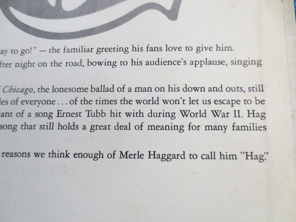Merle Haggard & The Strangers – Hag (1971) Vinyl LP