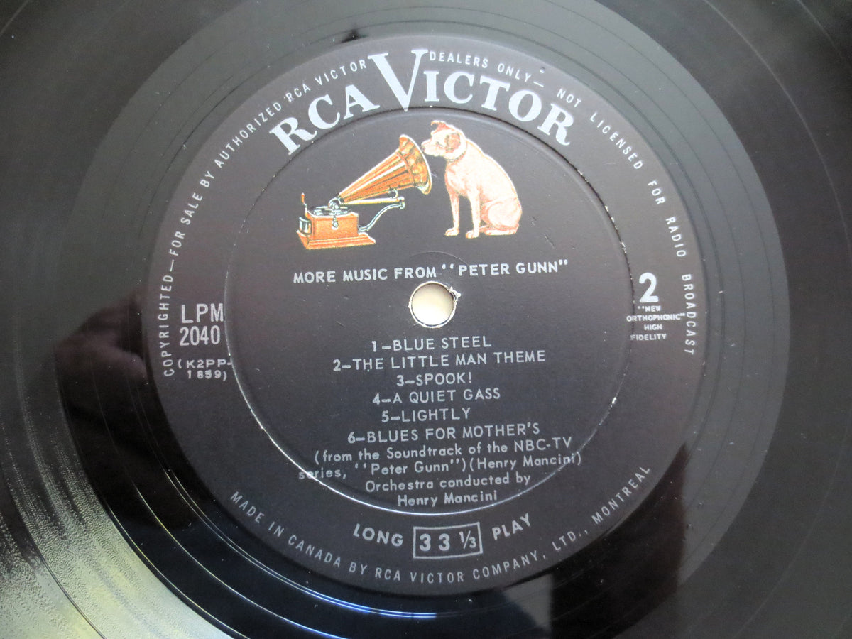 Henry Mancini – More Music from Peter Gunn (1959) Vinyl LP