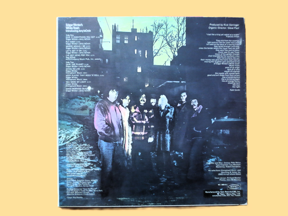 Edgar Winter – White Trash (1971) Vinyl LP