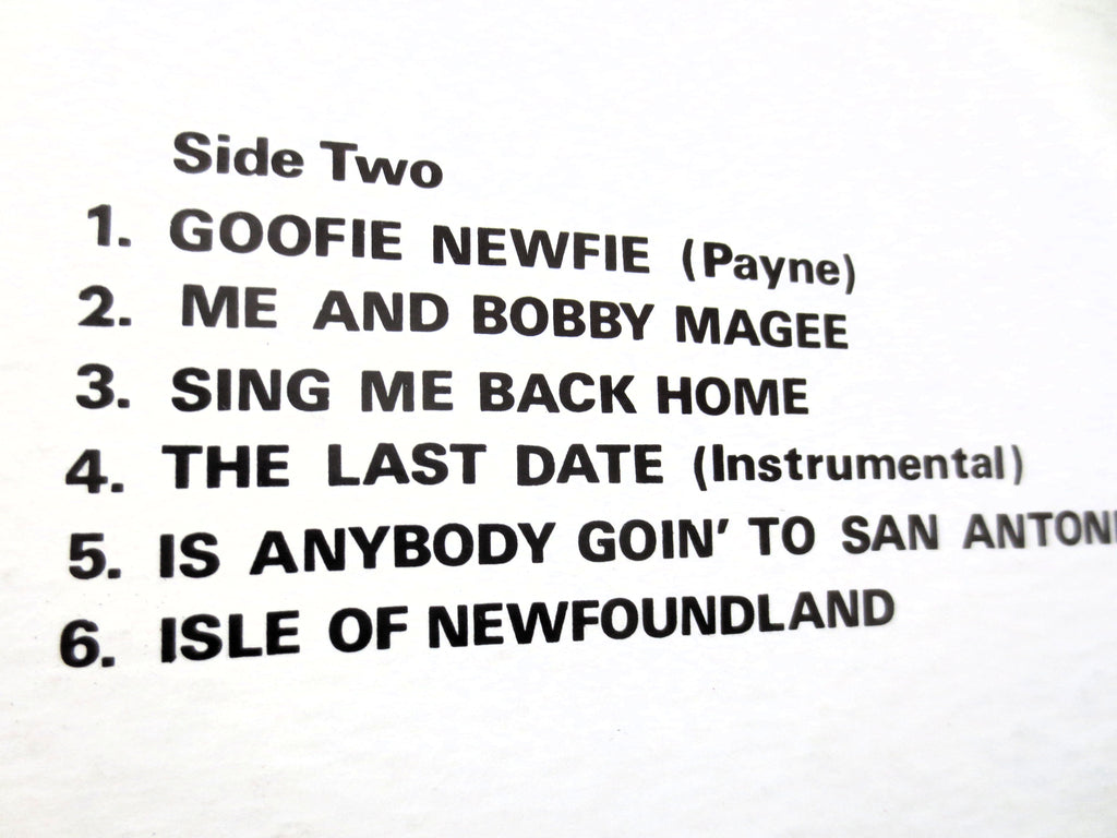 Roy Payne – Goofy Newfie (1969) Vinyl LP