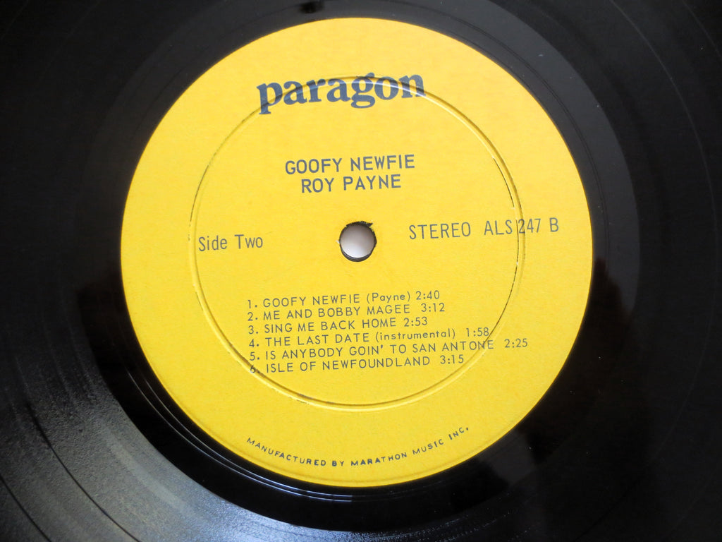 Roy Payne – Goofy Newfie (1969) Vinyl LP