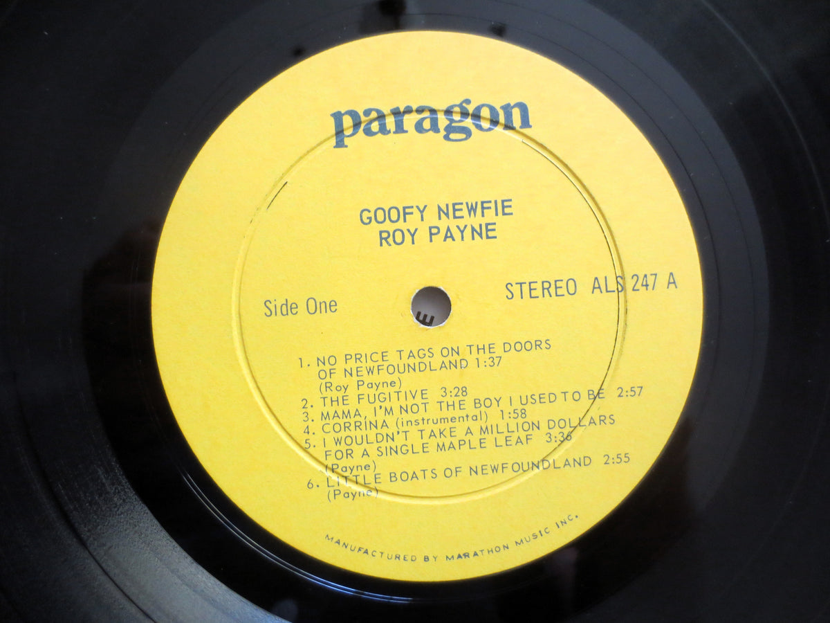Roy Payne – Goofy Newfie (1969) Vinyl LP
